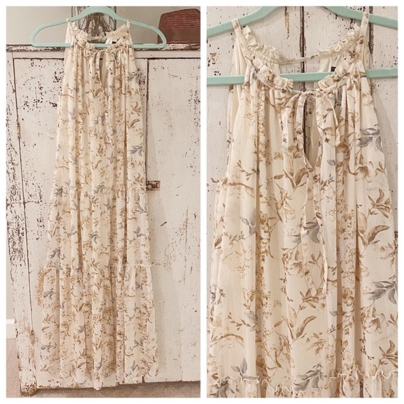 Anthropologie DREW Naomi Vintage Floral Maxi Dress - Picture 5 of 15